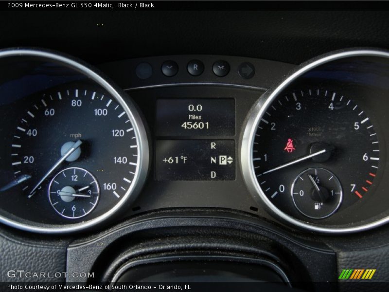 Black / Black 2009 Mercedes-Benz GL 550 4Matic
