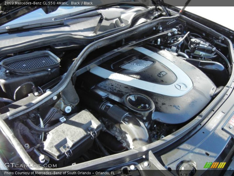 Black / Black 2009 Mercedes-Benz GL 550 4Matic