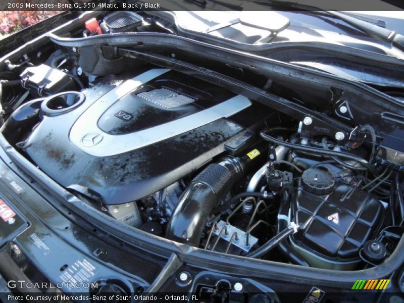 Black / Black 2009 Mercedes-Benz GL 550 4Matic