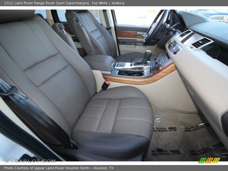 Front Seat of 2012 Range Rover Sport Supercharged