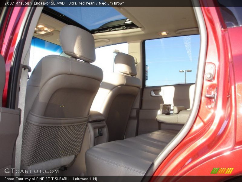 Ultra Red Pearl / Medium Brown 2007 Mitsubishi Endeavor SE AWD