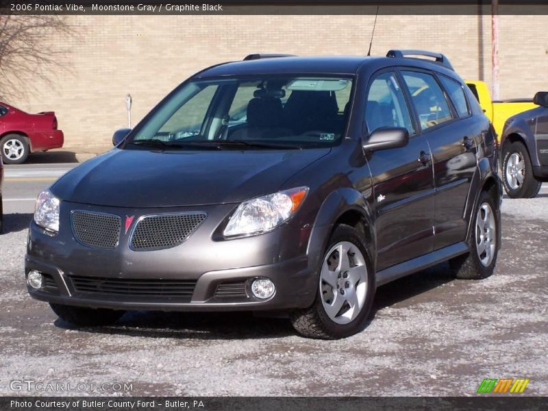 Moonstone Gray / Graphite Black 2006 Pontiac Vibe