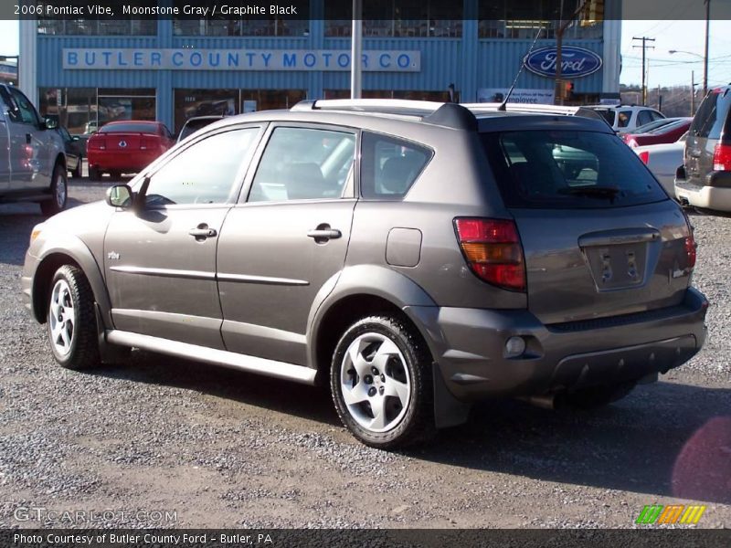 Moonstone Gray / Graphite Black 2006 Pontiac Vibe