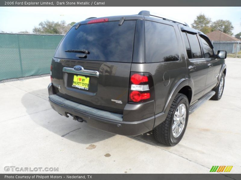 Dark Stone Metallic / Camel 2006 Ford Explorer Limited