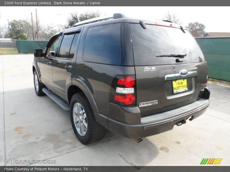 Dark Stone Metallic / Camel 2006 Ford Explorer Limited
