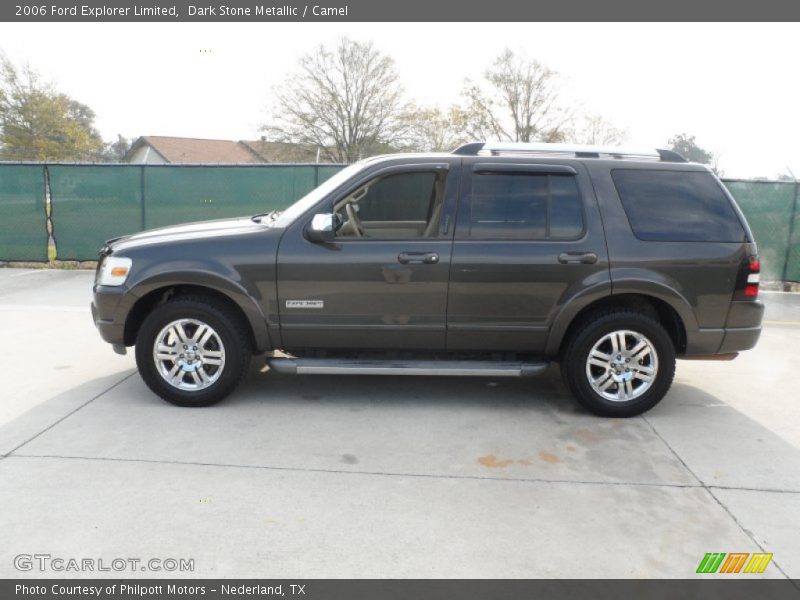 Dark Stone Metallic / Camel 2006 Ford Explorer Limited