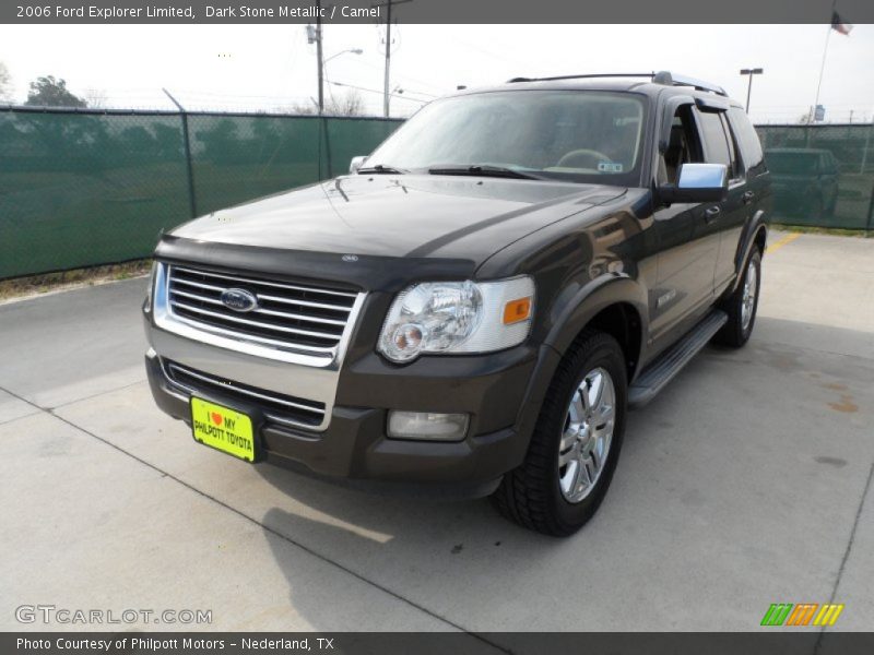 Dark Stone Metallic / Camel 2006 Ford Explorer Limited
