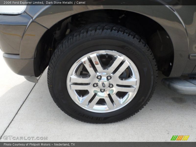 Dark Stone Metallic / Camel 2006 Ford Explorer Limited
