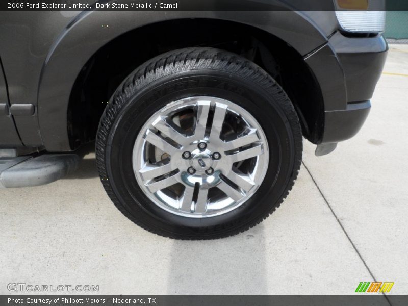 Dark Stone Metallic / Camel 2006 Ford Explorer Limited