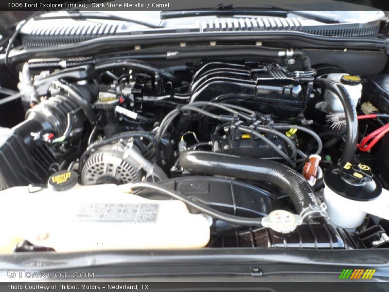 Dark Stone Metallic / Camel 2006 Ford Explorer Limited