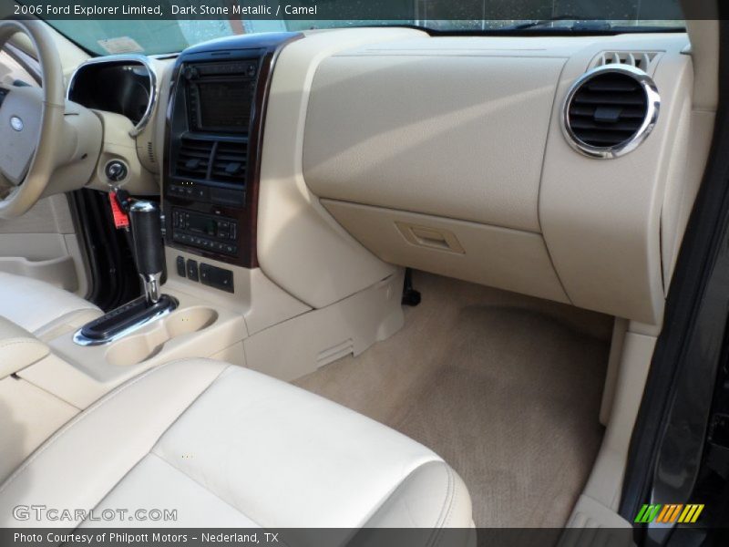 Dark Stone Metallic / Camel 2006 Ford Explorer Limited