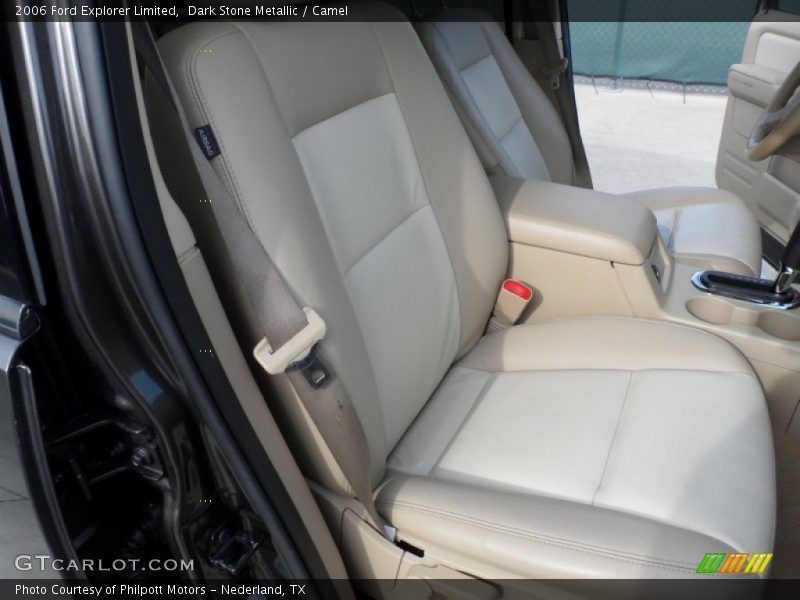 Dark Stone Metallic / Camel 2006 Ford Explorer Limited