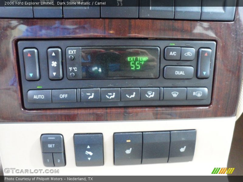 Dark Stone Metallic / Camel 2006 Ford Explorer Limited