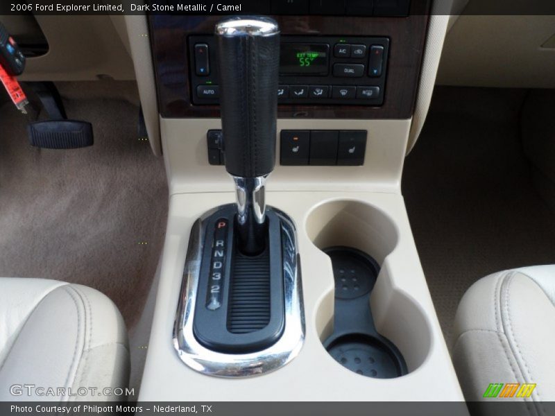 Dark Stone Metallic / Camel 2006 Ford Explorer Limited