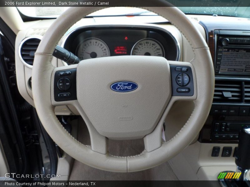 Dark Stone Metallic / Camel 2006 Ford Explorer Limited