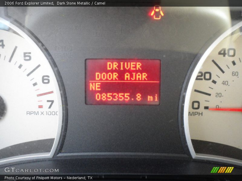 Dark Stone Metallic / Camel 2006 Ford Explorer Limited