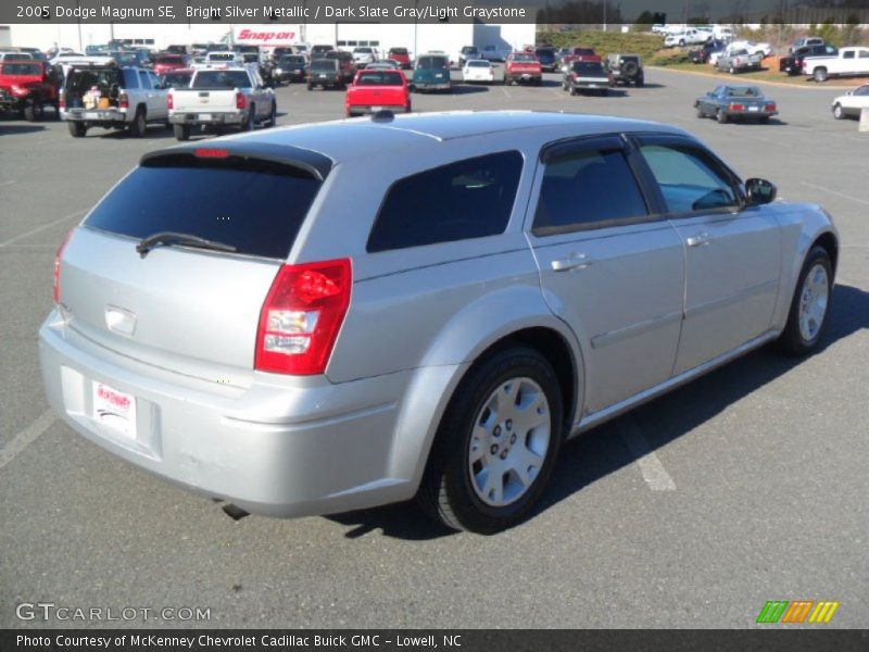 Bright Silver Metallic / Dark Slate Gray/Light Graystone 2005 Dodge Magnum SE