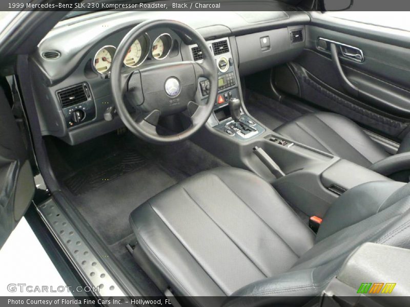 Black / Charcoal 1999 Mercedes-Benz SLK 230 Kompressor Roadster