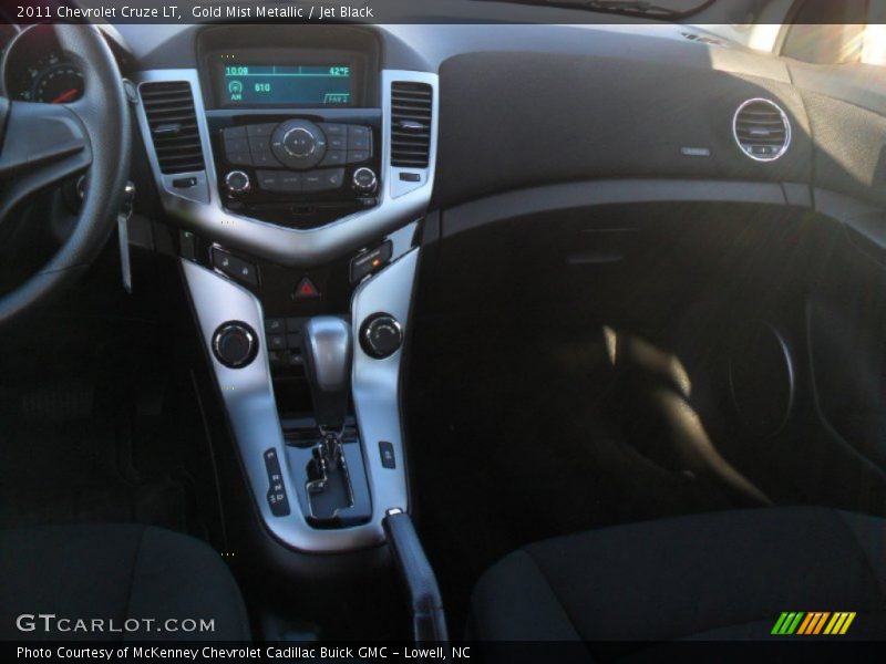 Gold Mist Metallic / Jet Black 2011 Chevrolet Cruze LT