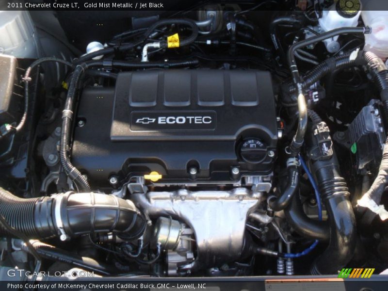 Gold Mist Metallic / Jet Black 2011 Chevrolet Cruze LT