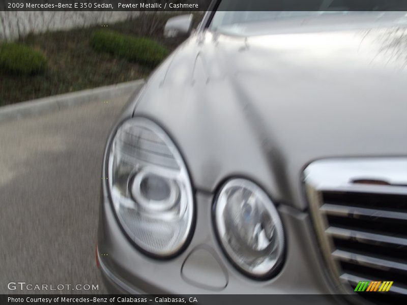 Pewter Metallic / Cashmere 2009 Mercedes-Benz E 350 Sedan
