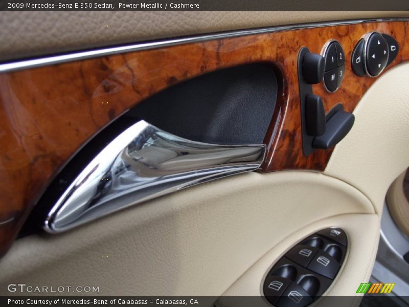Pewter Metallic / Cashmere 2009 Mercedes-Benz E 350 Sedan