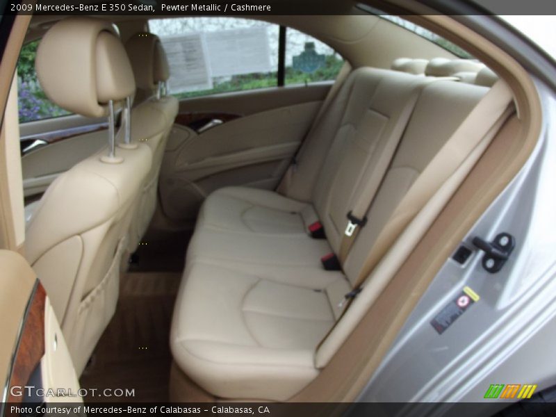 Pewter Metallic / Cashmere 2009 Mercedes-Benz E 350 Sedan