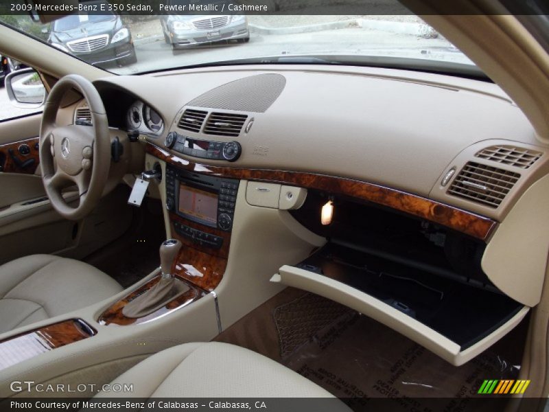 Pewter Metallic / Cashmere 2009 Mercedes-Benz E 350 Sedan