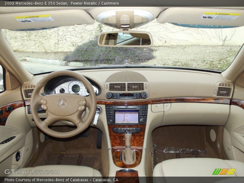 Pewter Metallic / Cashmere 2009 Mercedes-Benz E 350 Sedan