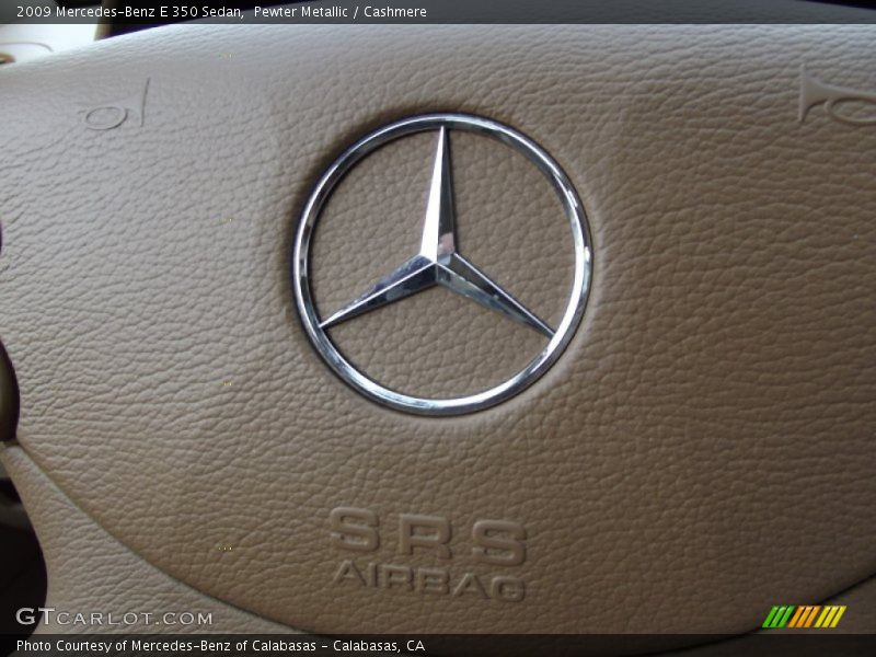 Pewter Metallic / Cashmere 2009 Mercedes-Benz E 350 Sedan