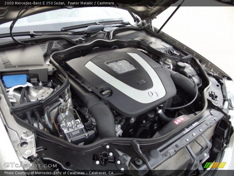 Pewter Metallic / Cashmere 2009 Mercedes-Benz E 350 Sedan