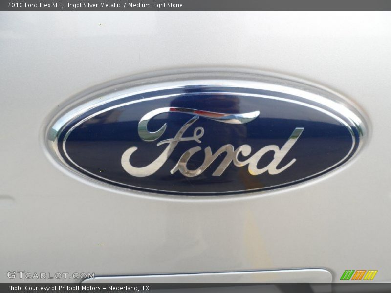 Ingot Silver Metallic / Medium Light Stone 2010 Ford Flex SEL
