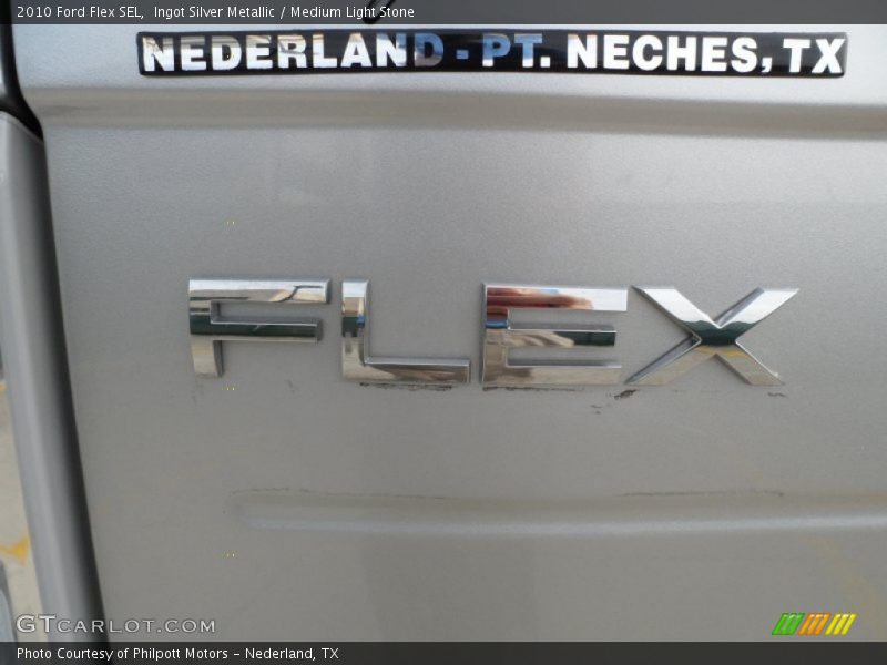 Ingot Silver Metallic / Medium Light Stone 2010 Ford Flex SEL