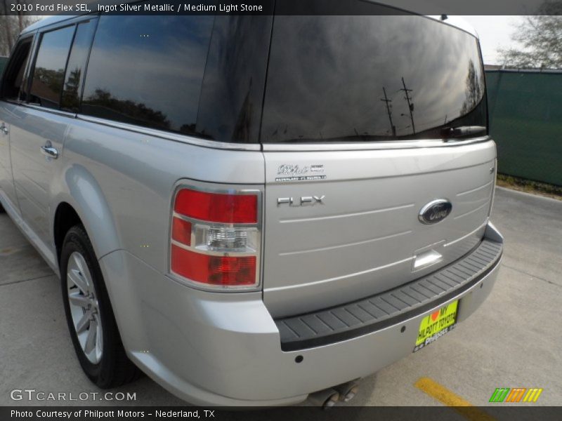 Ingot Silver Metallic / Medium Light Stone 2010 Ford Flex SEL