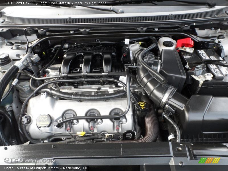 Ingot Silver Metallic / Medium Light Stone 2010 Ford Flex SEL