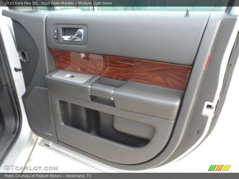 Ingot Silver Metallic / Medium Light Stone 2010 Ford Flex SEL