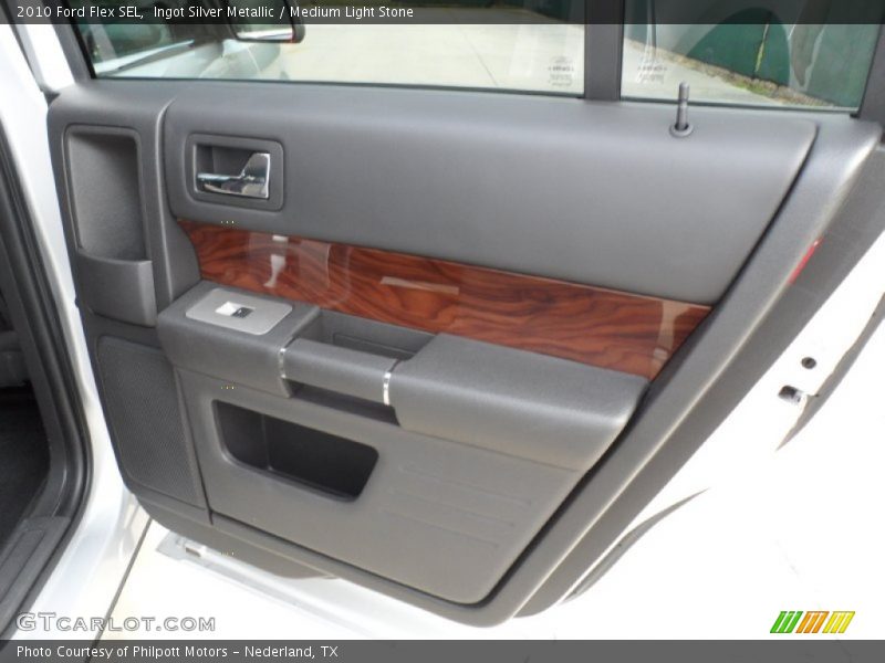 Ingot Silver Metallic / Medium Light Stone 2010 Ford Flex SEL