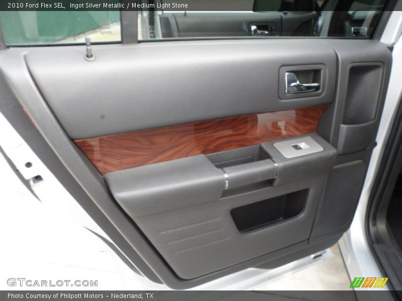 Ingot Silver Metallic / Medium Light Stone 2010 Ford Flex SEL