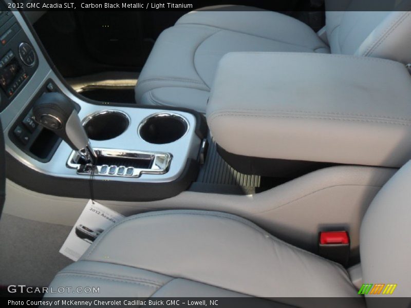 Carbon Black Metallic / Light Titanium 2012 GMC Acadia SLT