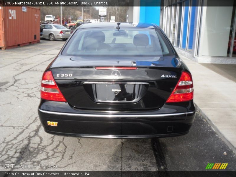 Black / Charcoal 2006 Mercedes-Benz E 350 4Matic Sedan
