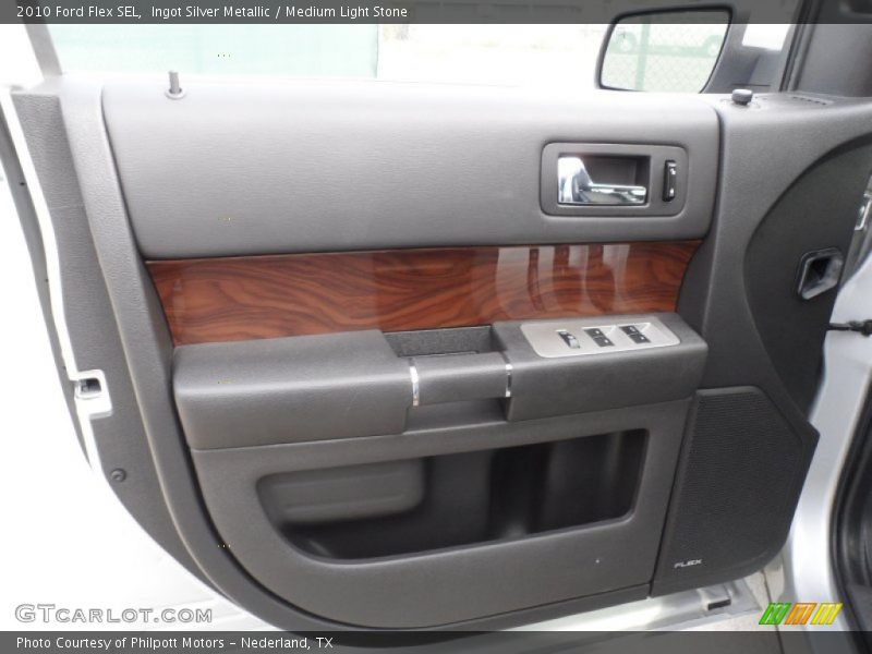 Ingot Silver Metallic / Medium Light Stone 2010 Ford Flex SEL