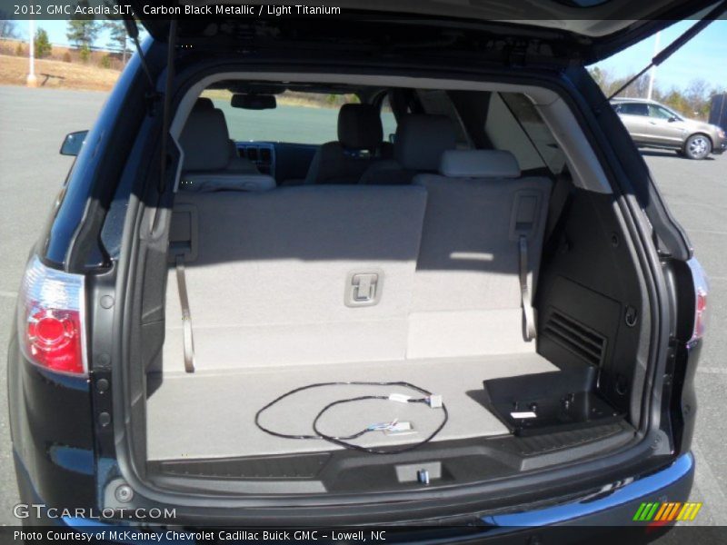 Carbon Black Metallic / Light Titanium 2012 GMC Acadia SLT