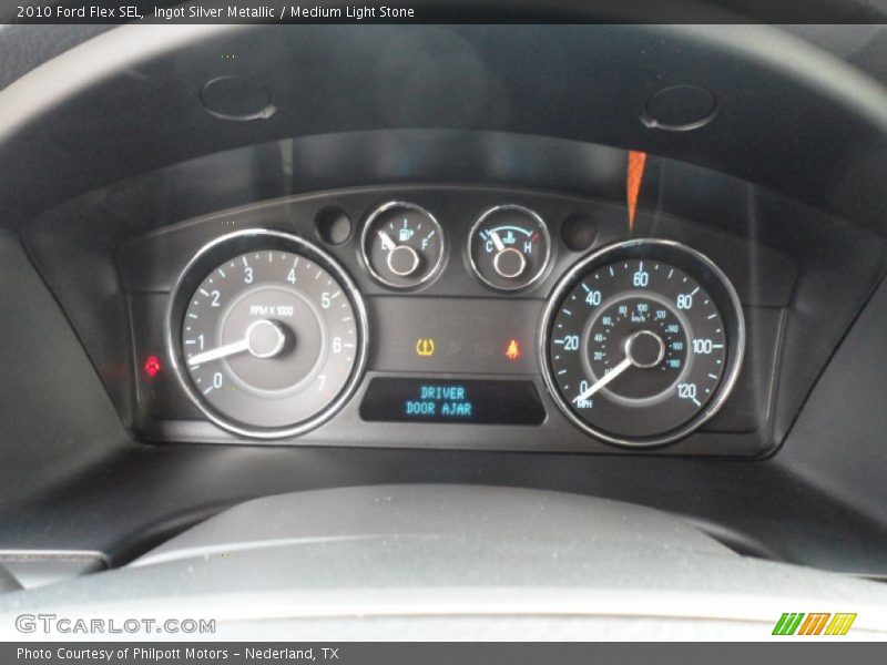 Ingot Silver Metallic / Medium Light Stone 2010 Ford Flex SEL