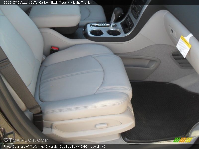 Carbon Black Metallic / Light Titanium 2012 GMC Acadia SLT