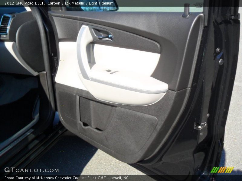 Carbon Black Metallic / Light Titanium 2012 GMC Acadia SLT