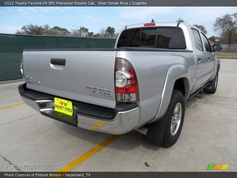 Silver Streak Mica / Graphite 2012 Toyota Tacoma V6 SR5 Prerunner Double Cab