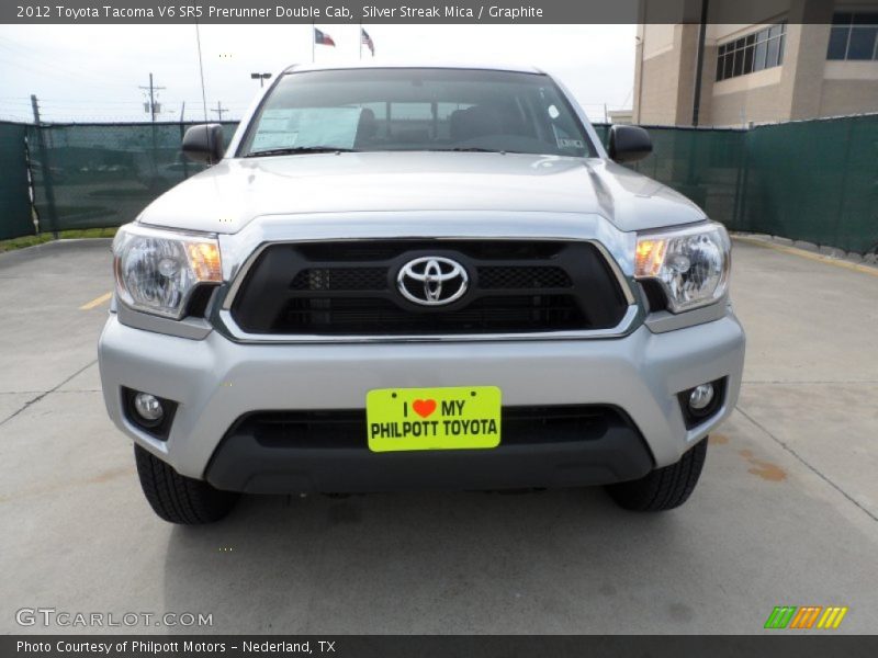 Silver Streak Mica / Graphite 2012 Toyota Tacoma V6 SR5 Prerunner Double Cab