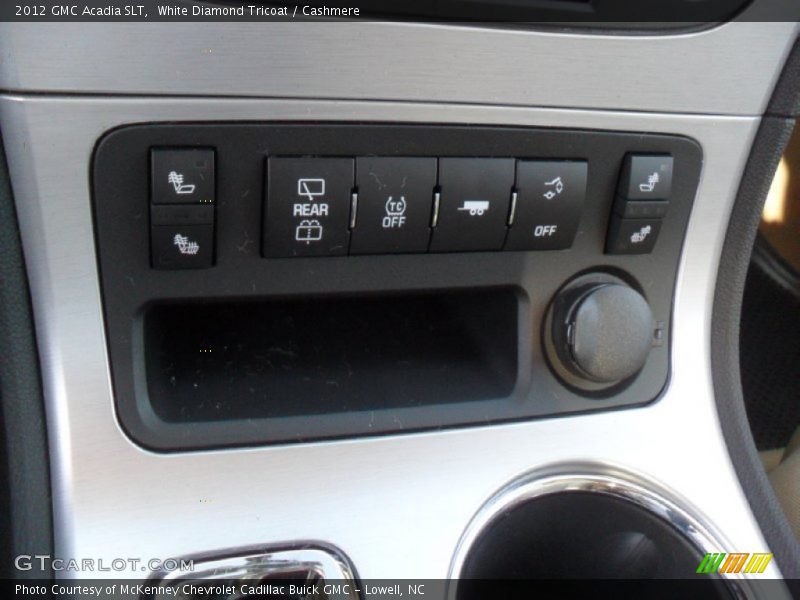 White Diamond Tricoat / Cashmere 2012 GMC Acadia SLT