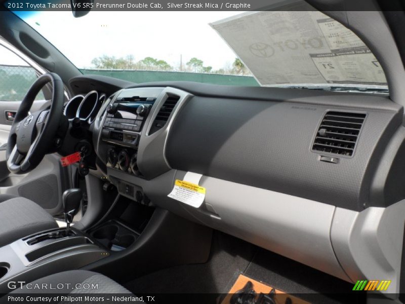 Silver Streak Mica / Graphite 2012 Toyota Tacoma V6 SR5 Prerunner Double Cab