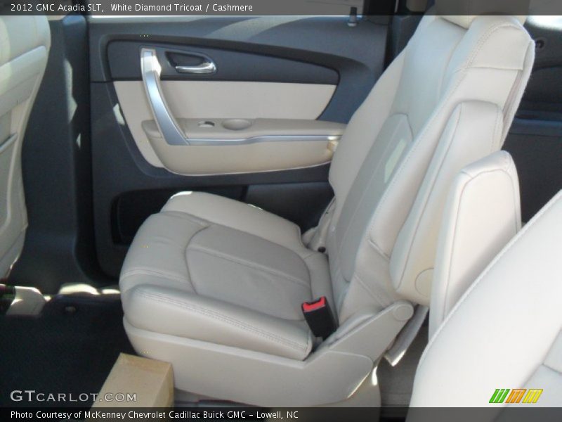 White Diamond Tricoat / Cashmere 2012 GMC Acadia SLT